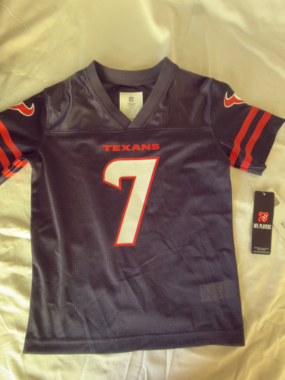 NEW NFL Houston Texans C.J. Stroud #7 Kids
Jersey Youth XS 4/5